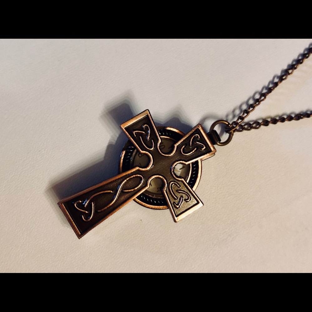 Cross Pendant Watch